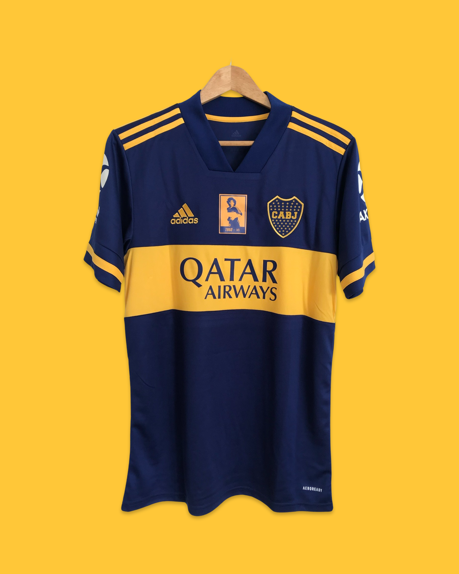 2020 Mardona Homage Boca Juniors Home Jersey Aeroready Adidas Offici The Aguante Sports