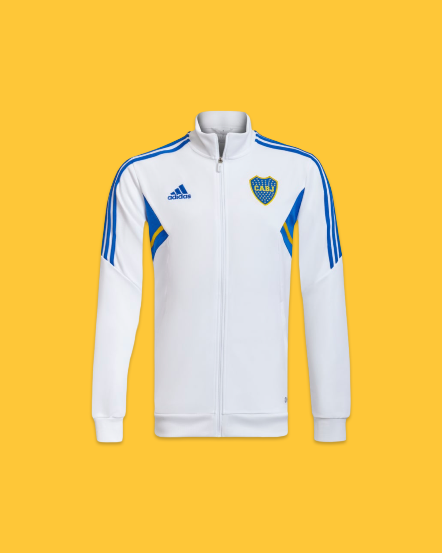 22-23 Boca Juniors White Tracksuit Condivo 22 - Adidas Official Product (HC0992)