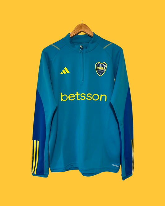 23-24 Boca Juniors Training Top - Adidas Official Product (HY0403)