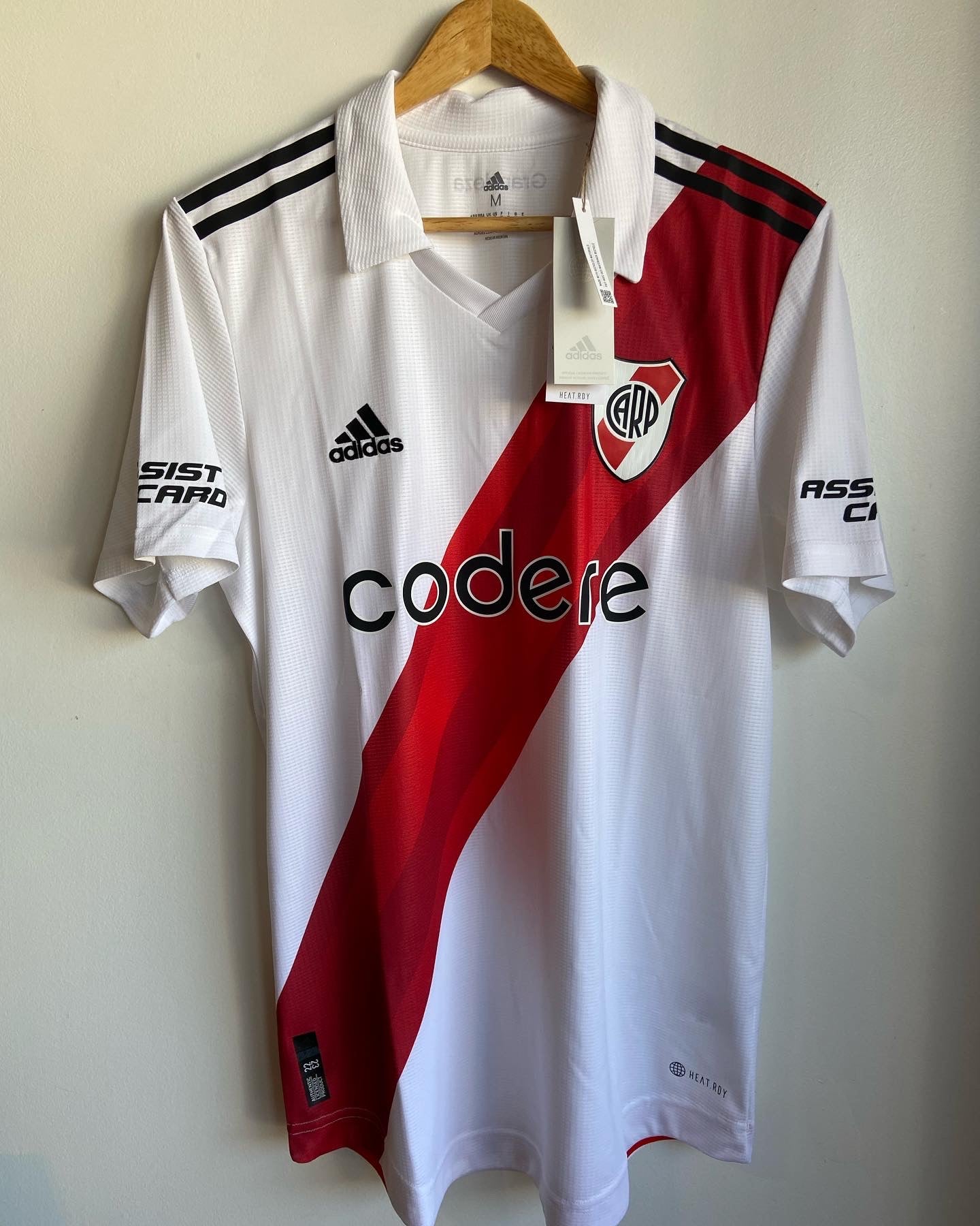 22-23 River Plate Home Jersey Authentic Heat.Rdy (GB7591)