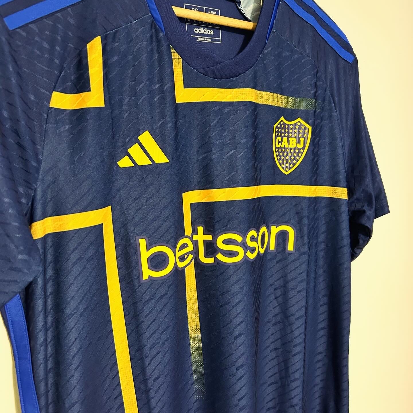 23-24 Boca Juniors Authentic Third Jersey Sweden - Heat.Rdy - Adidas Official Product (IP6073) (SPONSORS CAN BE ADDED)