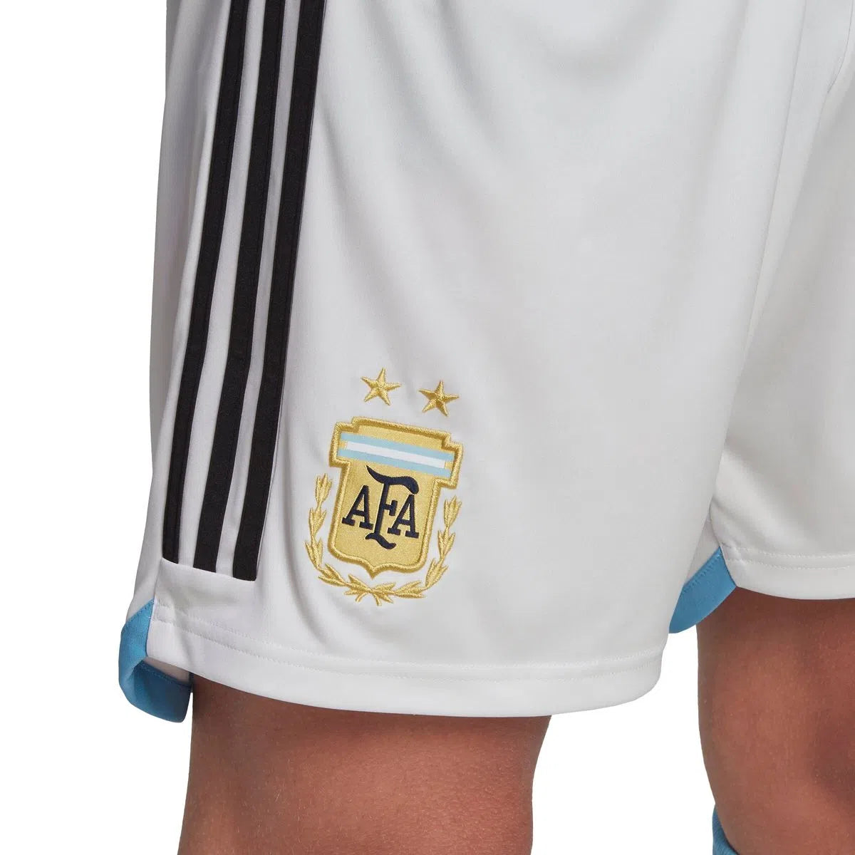 2022 Argentina Home Shorts 2 STARS Aeroready - Adidas Official Products (HK8071)