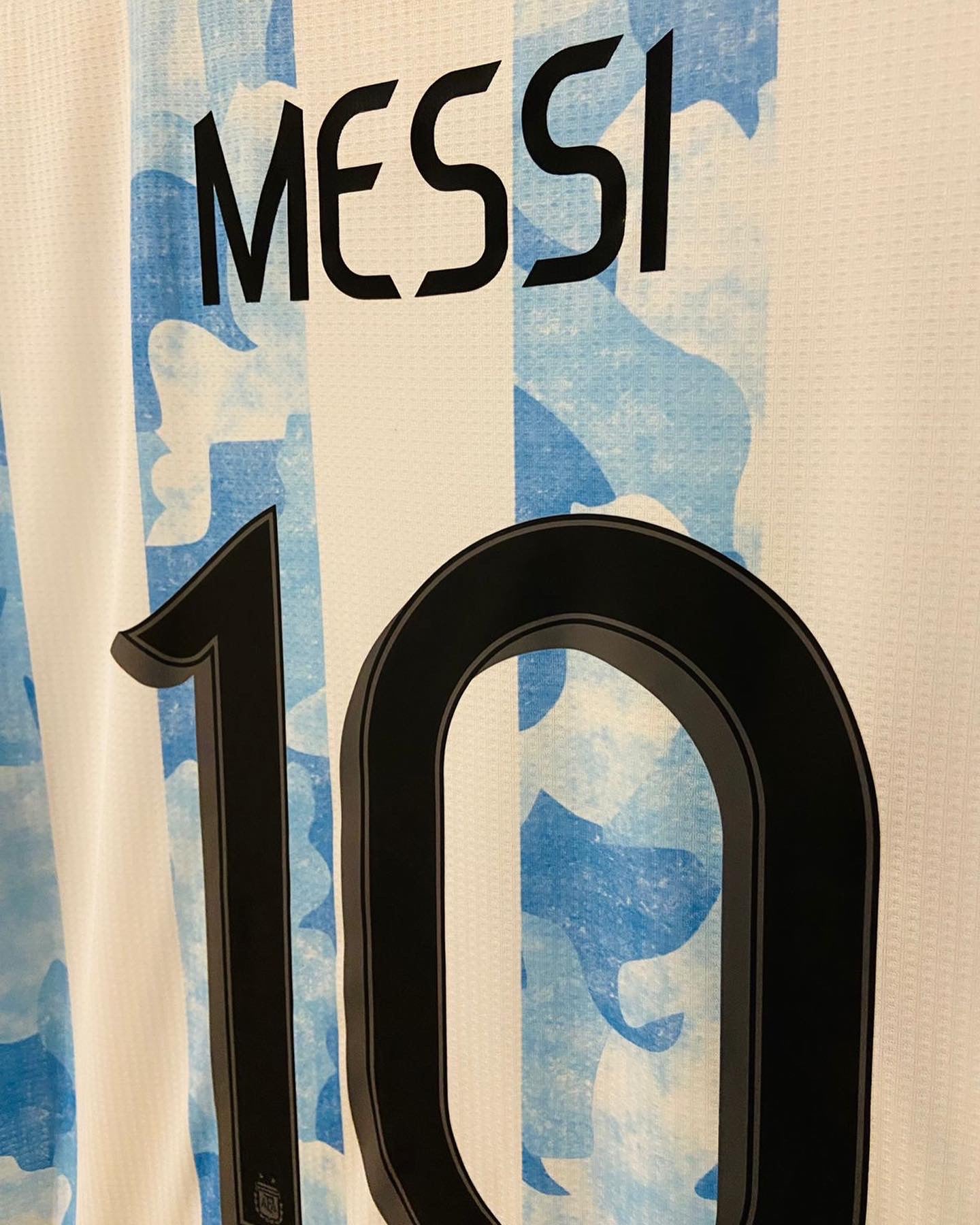 2020 Messi Argentina Home Jersey AUTHENTIC player issue Heat.Rdy (FS6568) Made in Argentina