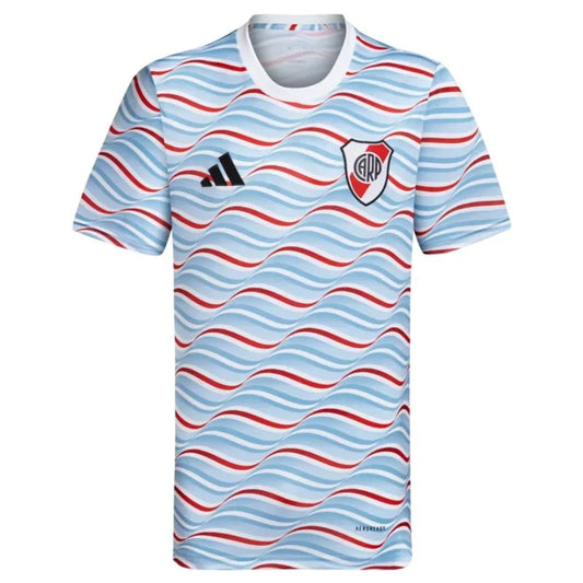 24-25 River Plate Pre Match shirt Adidas Official IS5556