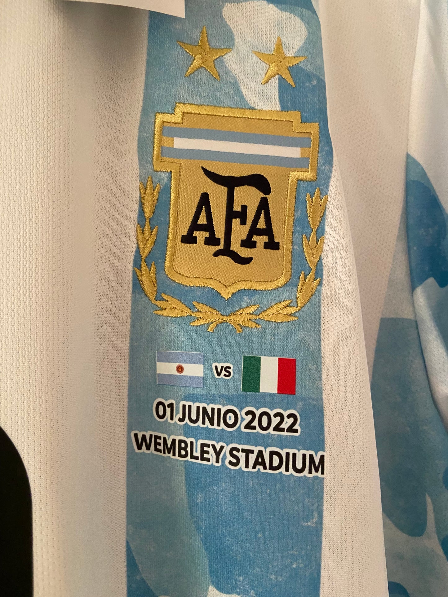 2021 Argentina Home Aeroready jersey Finalissima