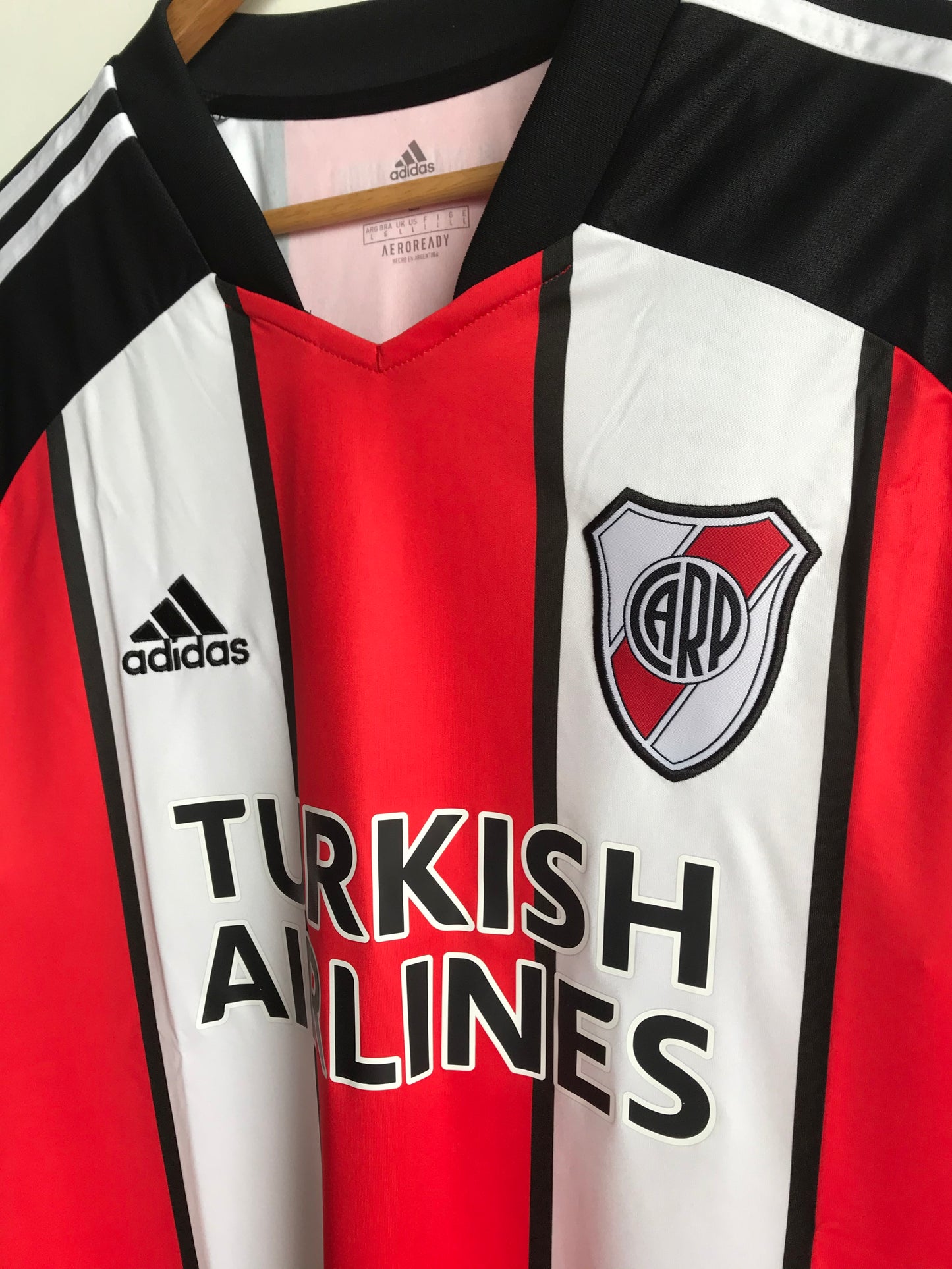 2021 River Plate "Tricolor" Third Jersey Aeroready (GH4572)