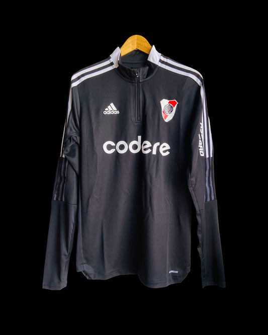 21-22 River Plate Black Training Top Prop / player issue