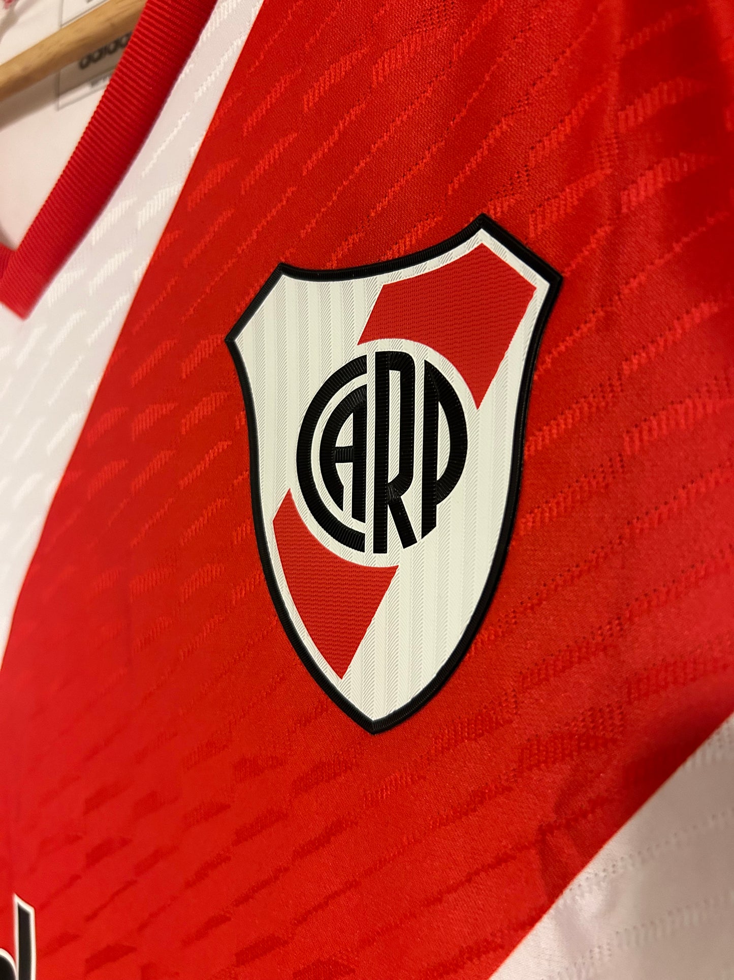 23-24 River Plate Home Jersey Authentic Heat.Rdy Long Sleeve (HY3210)