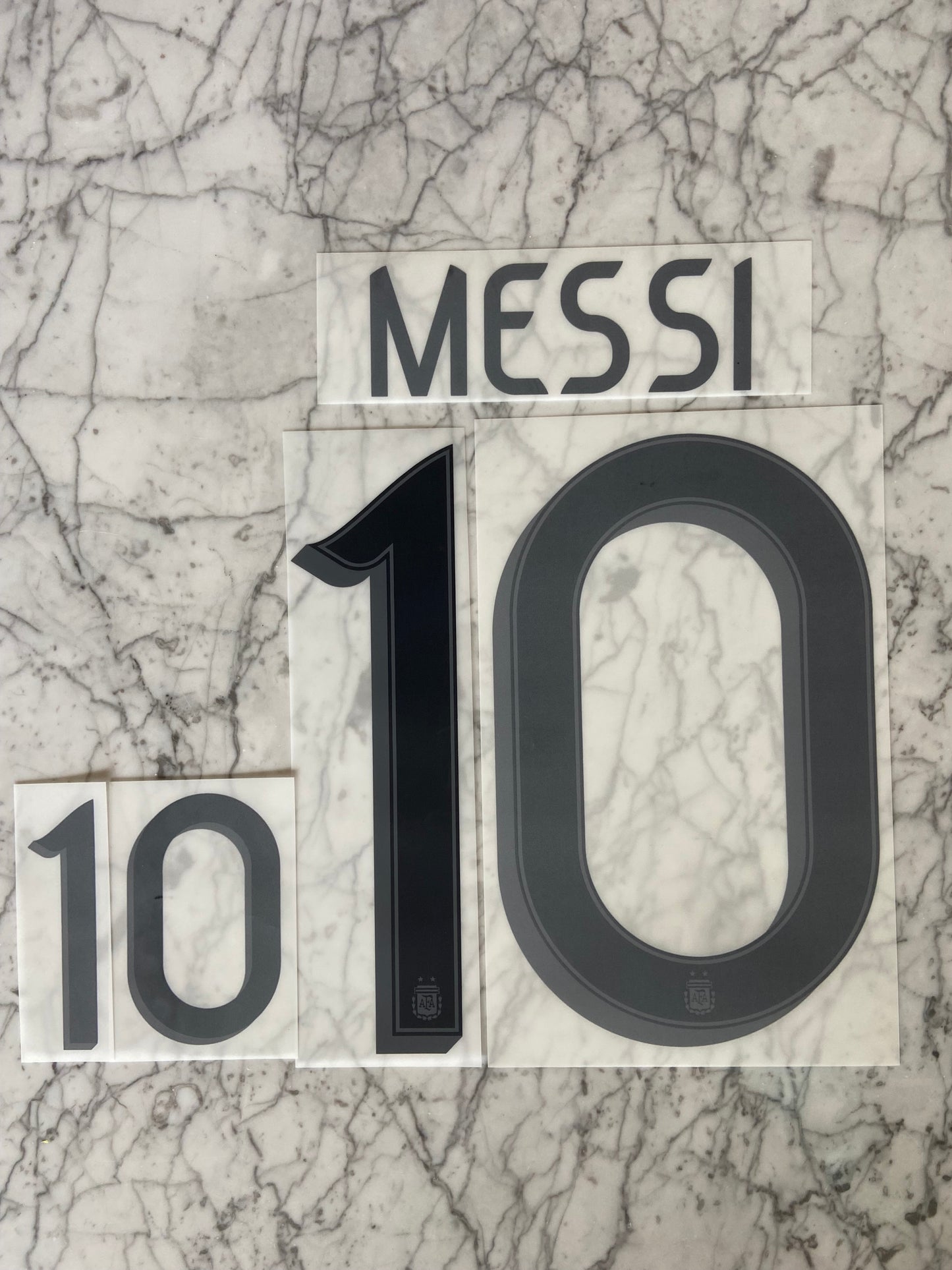 20-21 MESSI Argentina Official Nameset