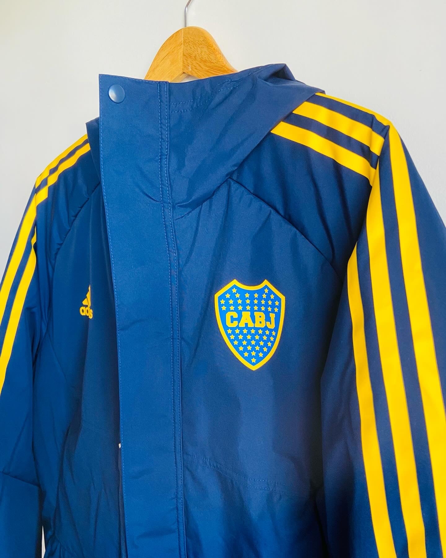 22-23 Boca Juniors Parka Stadium Jacket - Condivo 22 - Adidas Official Product (HC0988)