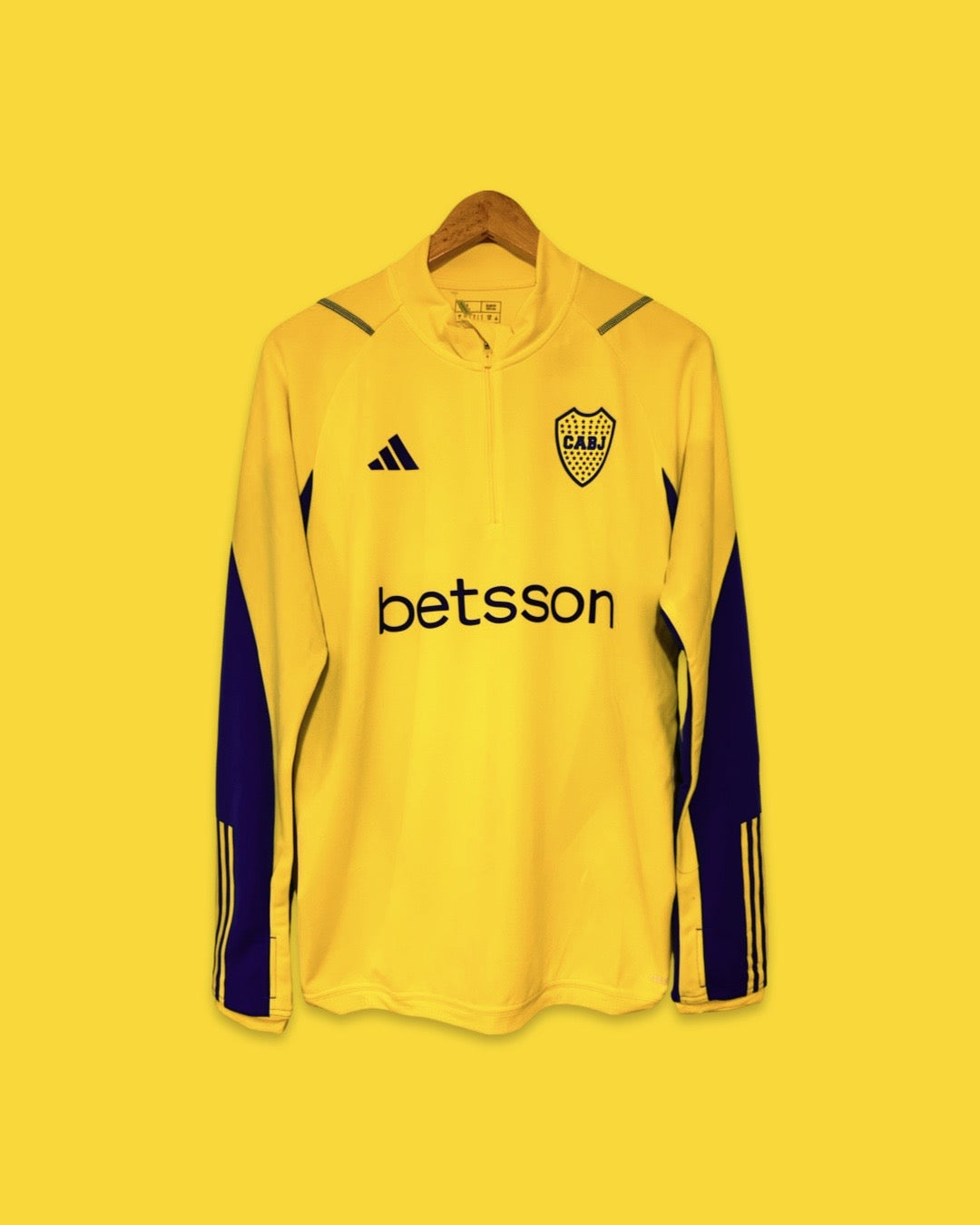 23-24 Boca Juniors Training Top - Adidas Official Product (HY0402)