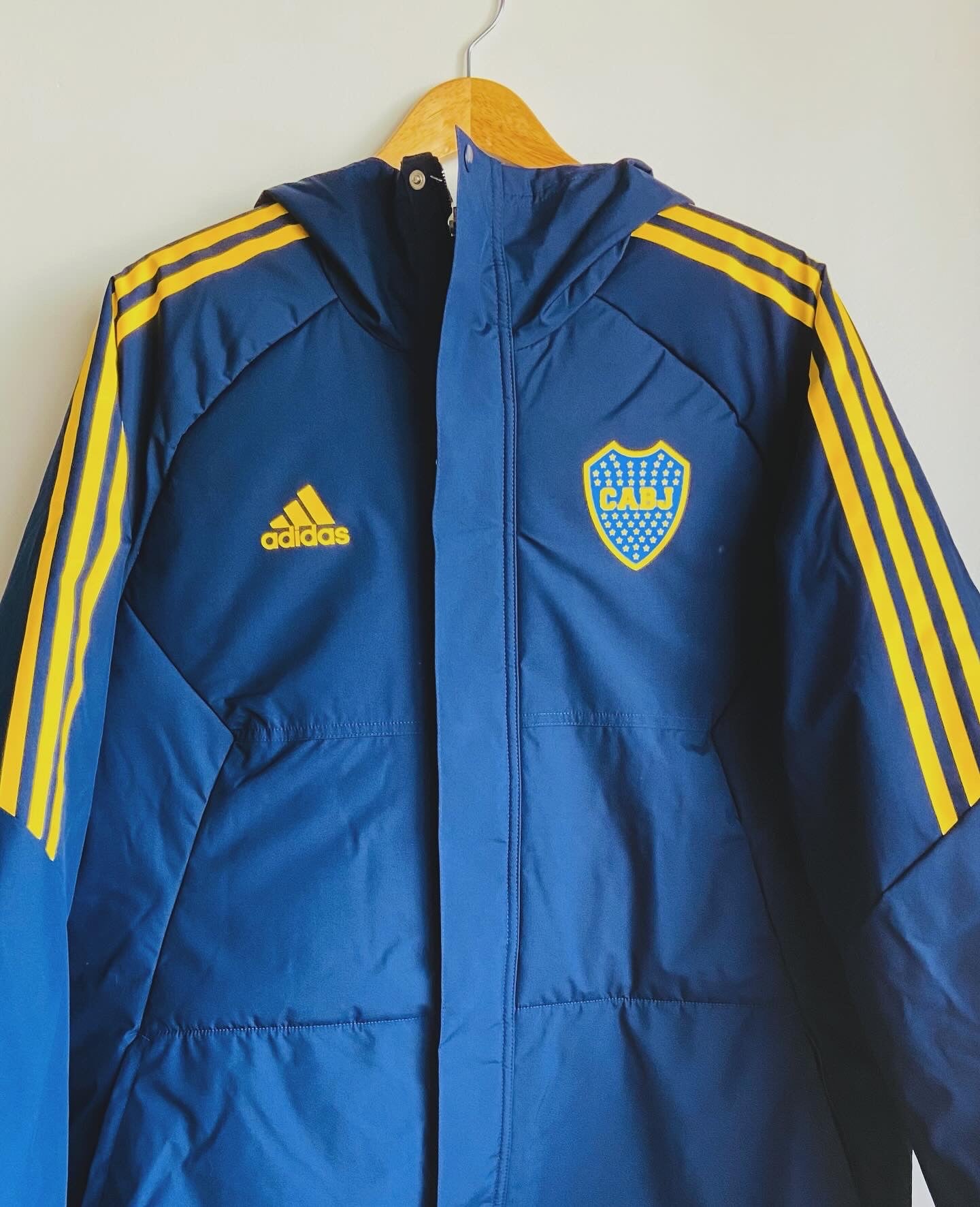 22-23 Boca Juniors Parka Stadium Jacket - Condivo 22 - Adidas Official Product (HC0988)