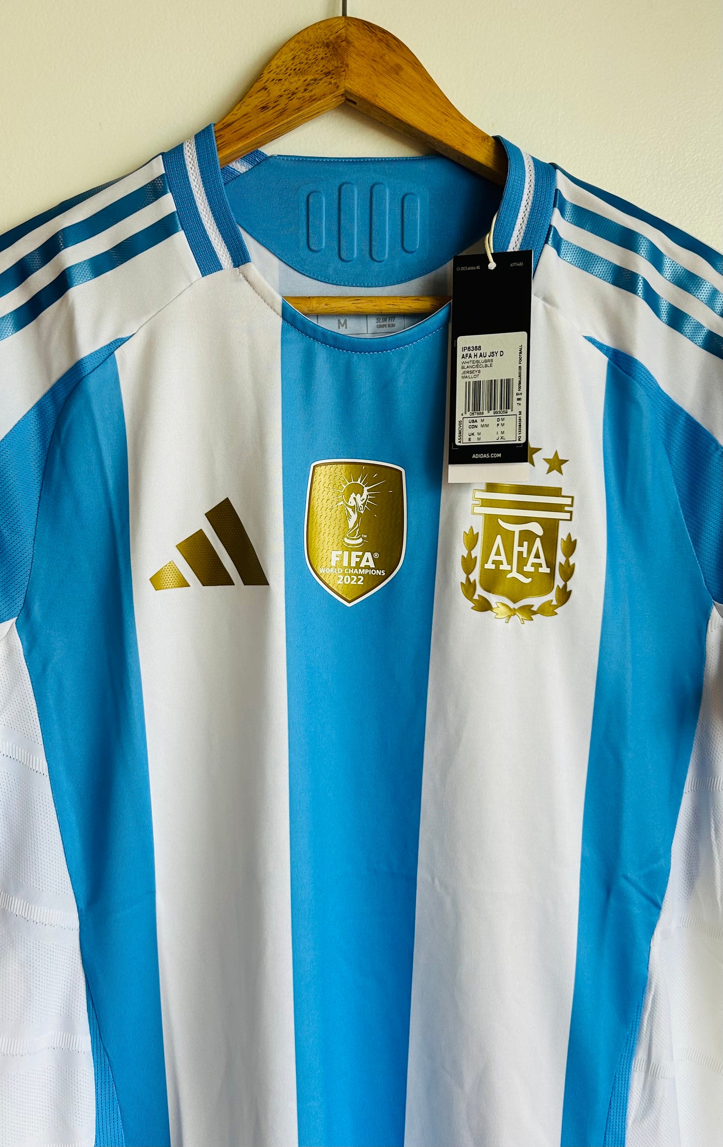 24-25 Argentina AUTHENTIC Heat.Rdy Home Jersey (IP8388)