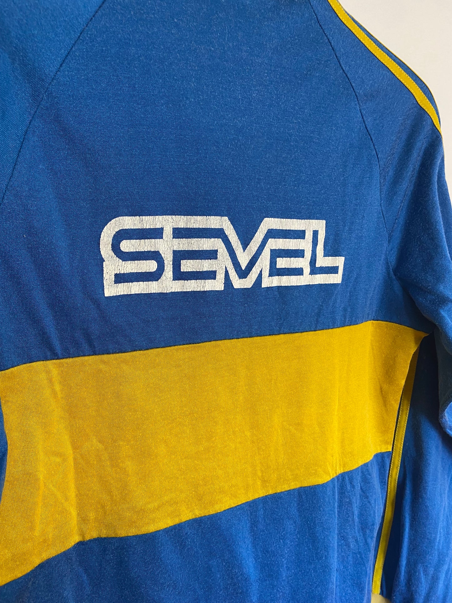 1991 Boca Juniors Home Jersey Long Sleeve - Adidas Original Official Product