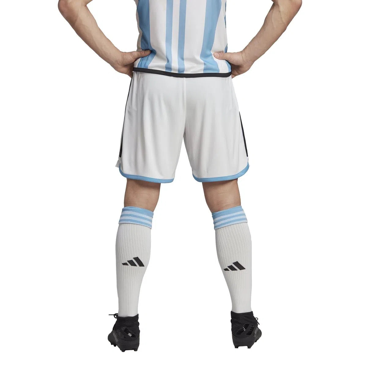 2022 Argentina Home Shorts 2 STARS Aeroready - Adidas Official Products (HK8071)