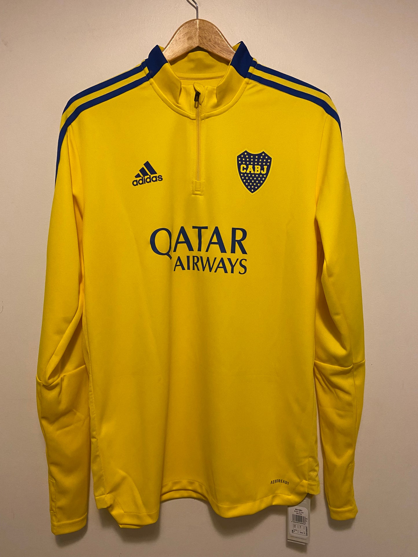 21-22 Boca Juniors Training Top - Adidas Official Product (GU1901)