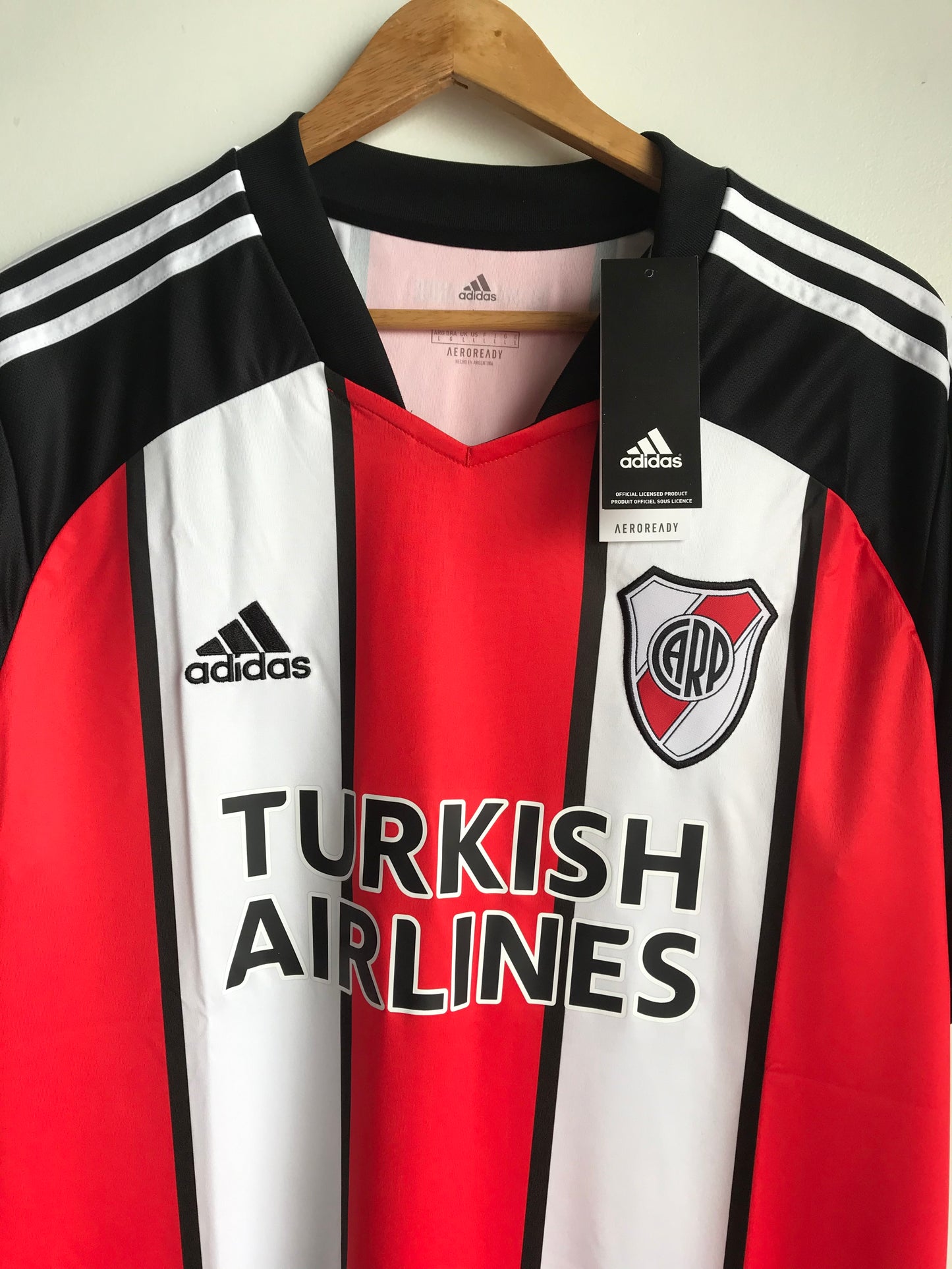 2021 River Plate "Tricolor" Third Jersey Aeroready (GH4572)