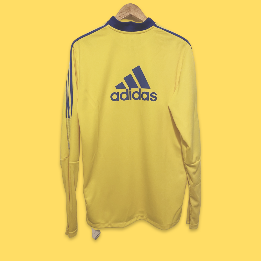 21-22 Boca Juniors Training Top - Adidas Official Product (GU1901)