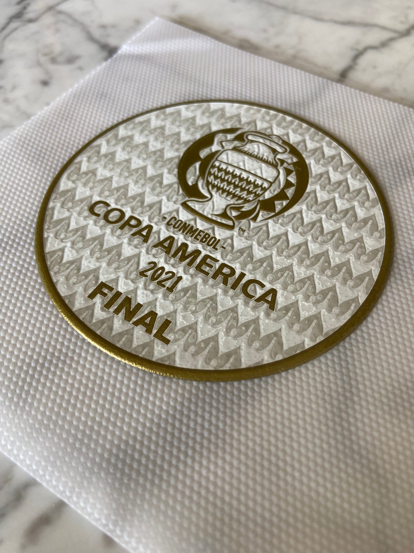 2021 Conmebol Copa America Final official patches Set