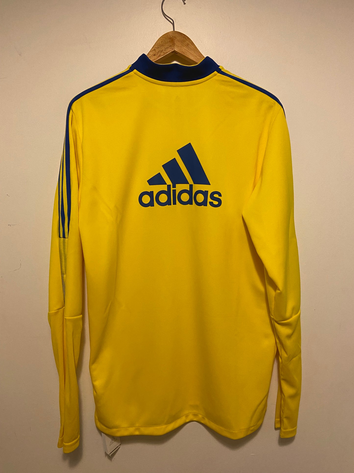 21-22 Boca Juniors Training Top - Adidas Official Product (GU1901)