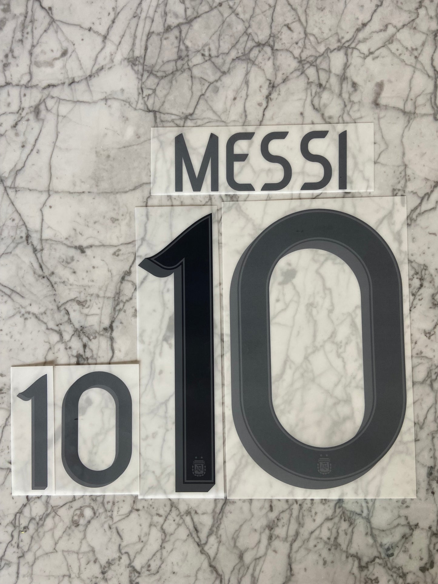 20-21 MESSI Argentina Official Nameset