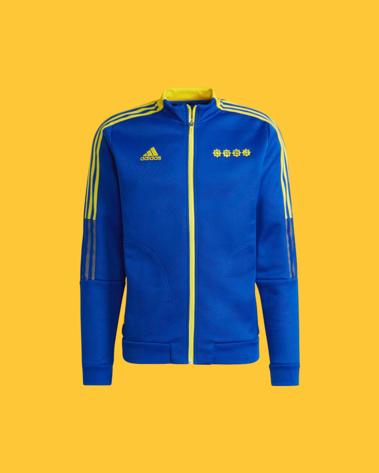 21-22 Boca Juniors Anthem Jacket - Adidas Official Product (GU9588)