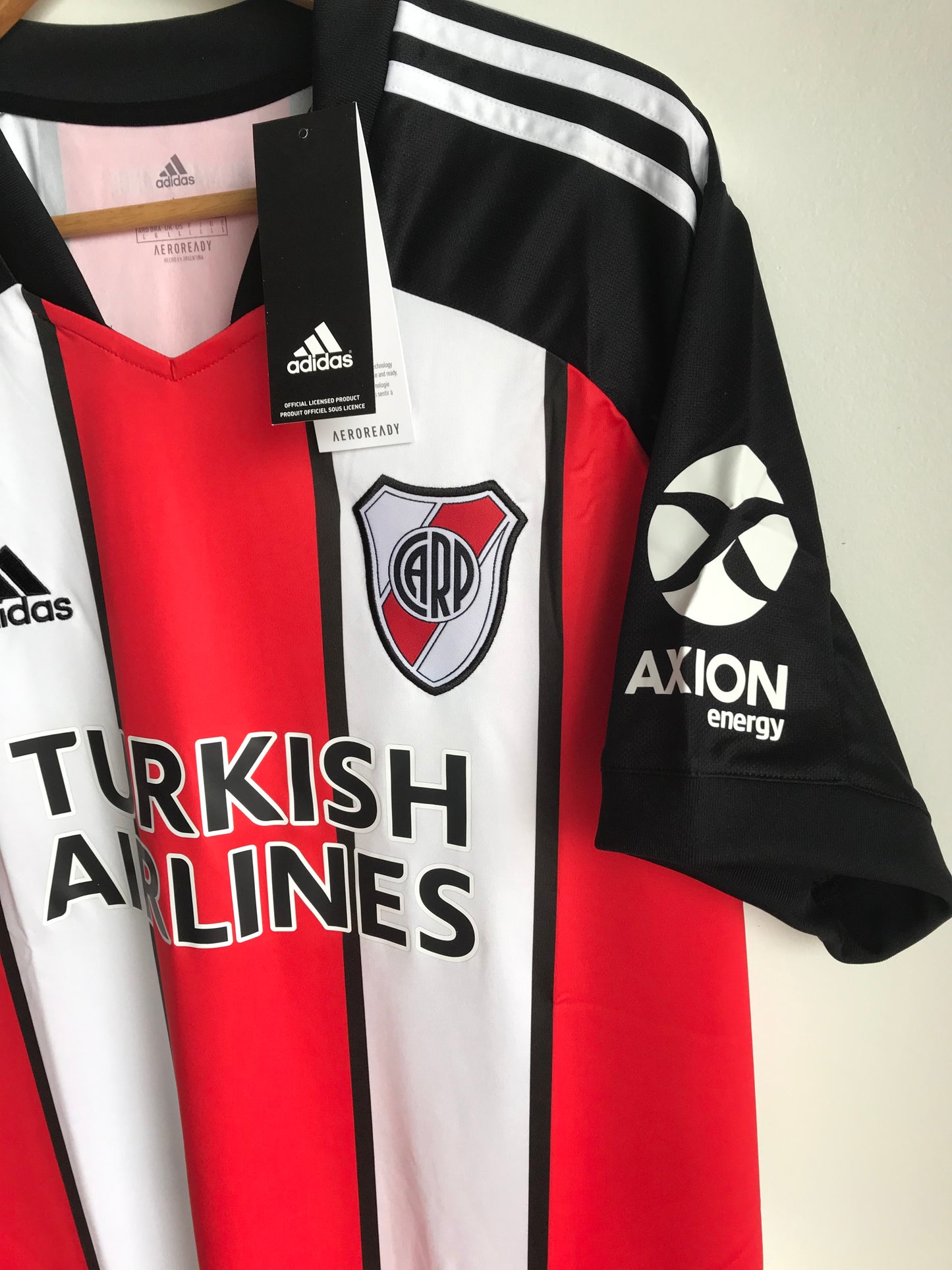 2021 River Plate "Tricolor" Third Jersey Aeroready (GH4572)