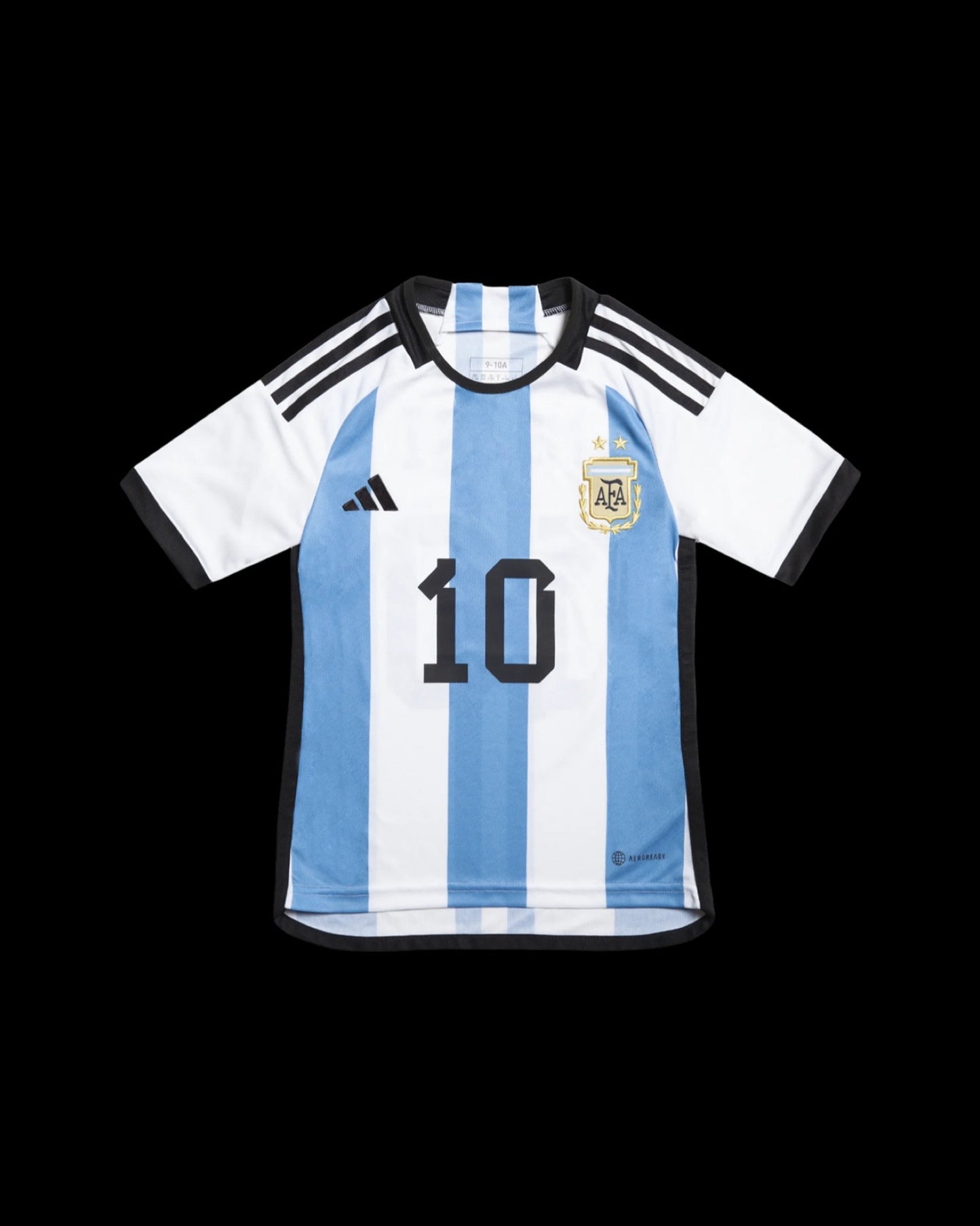 2022 10 Messi Argentina Home Jersey for KIDS (HL8423)