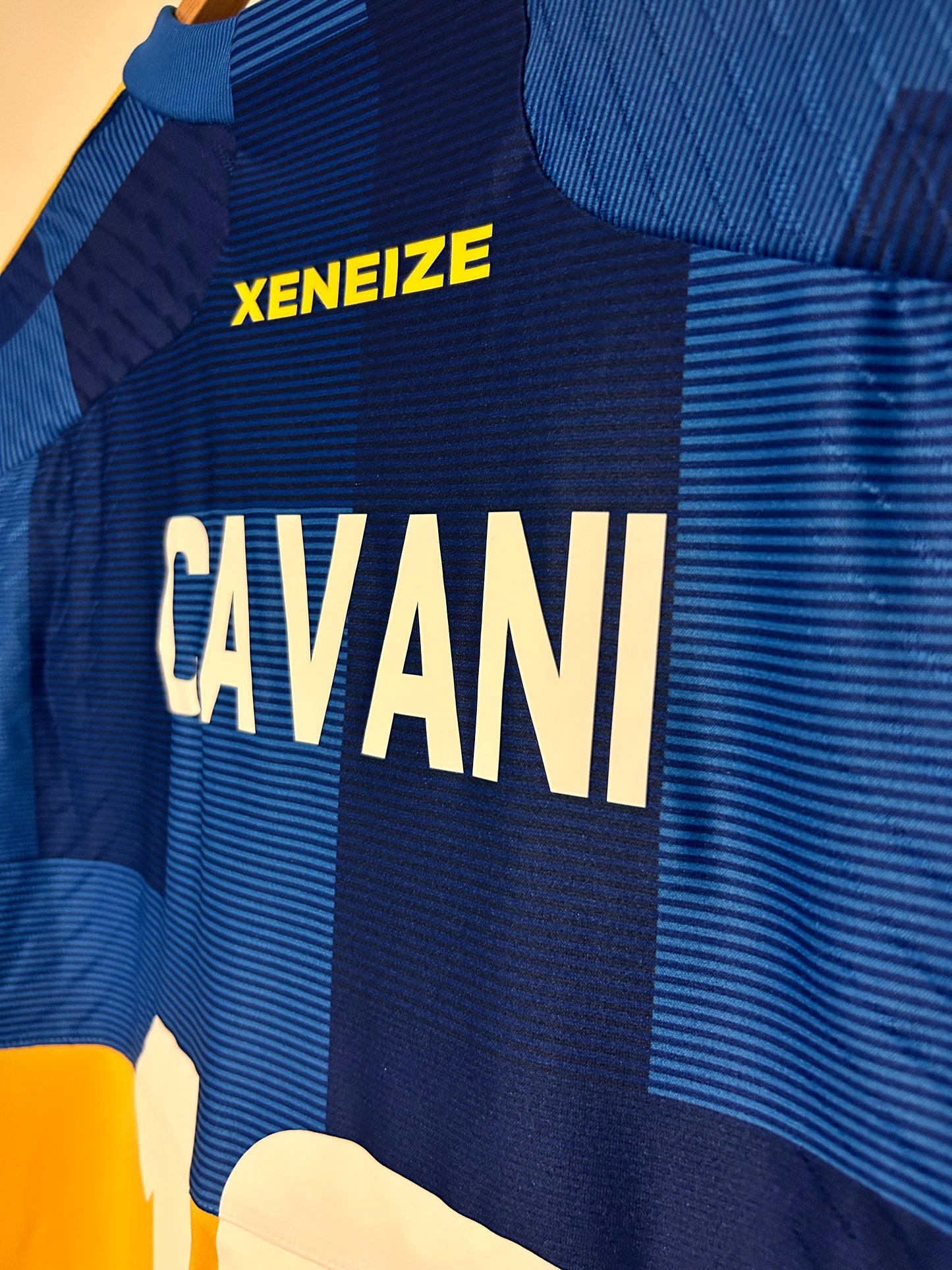 23-24 Cavani Boca Juniors Authentic home Heat.Rdy Jersey Long Sleeve - Adidas Official Product (HY0282)