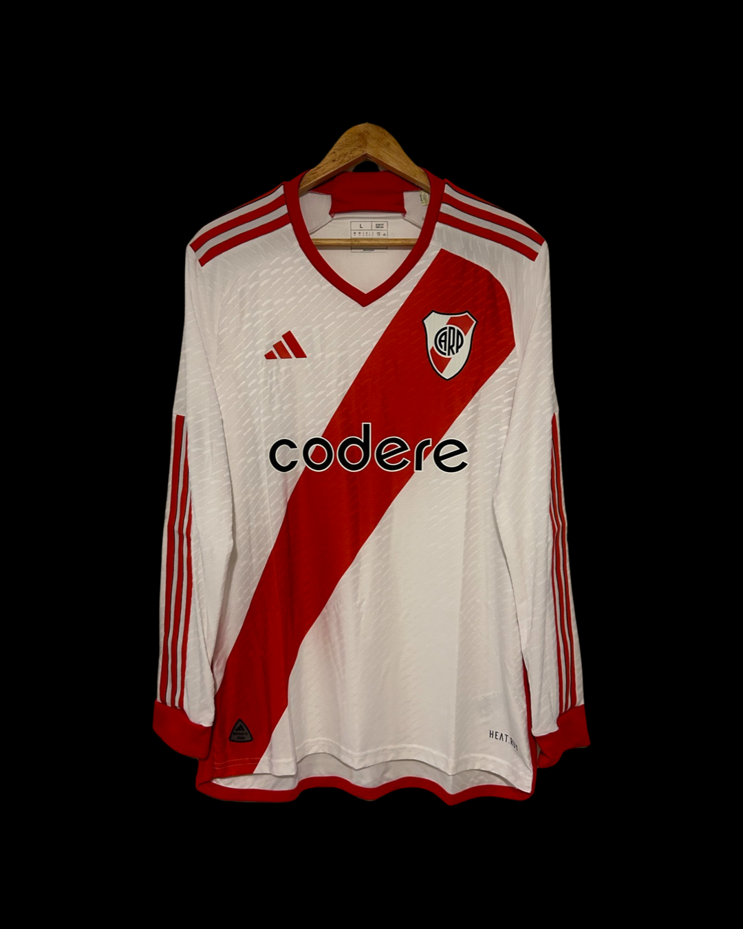 23-24 River Plate Home Jersey Authentic Heat.Rdy Long Sleeve (HY3210)