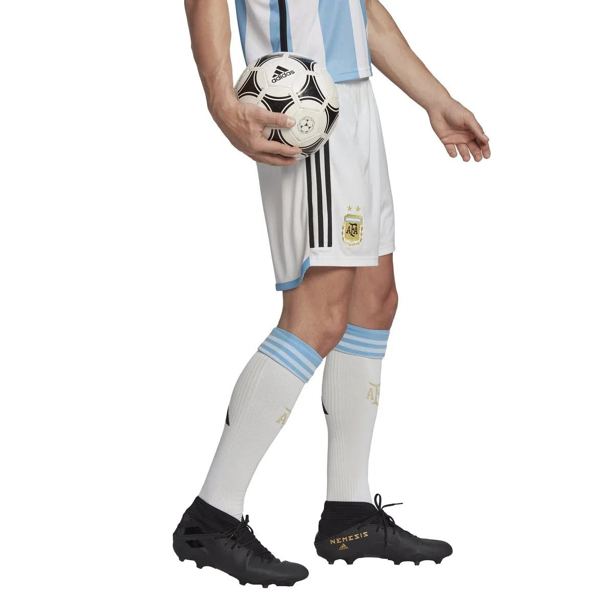 2022 Argentina Home Shorts 2 STARS Aeroready - Adidas Official Products (HK8071)