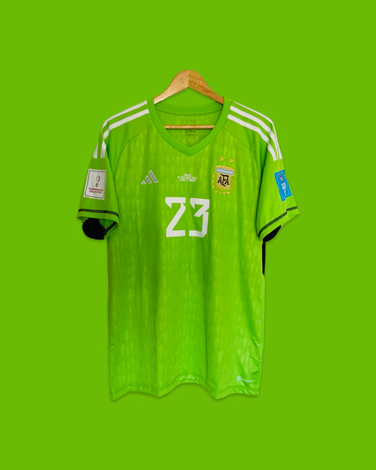 2022 Dibu Martínez Argentina World cup Final Jersey