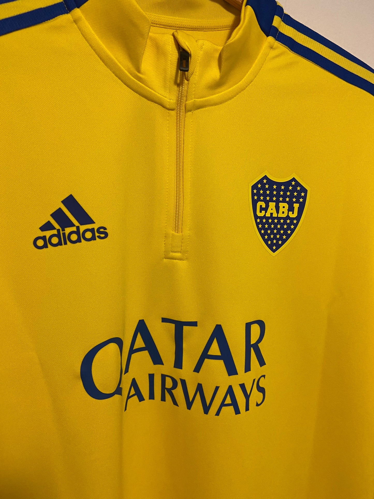 21-22 Boca Juniors Training Top - Adidas Official Product (GU1901)