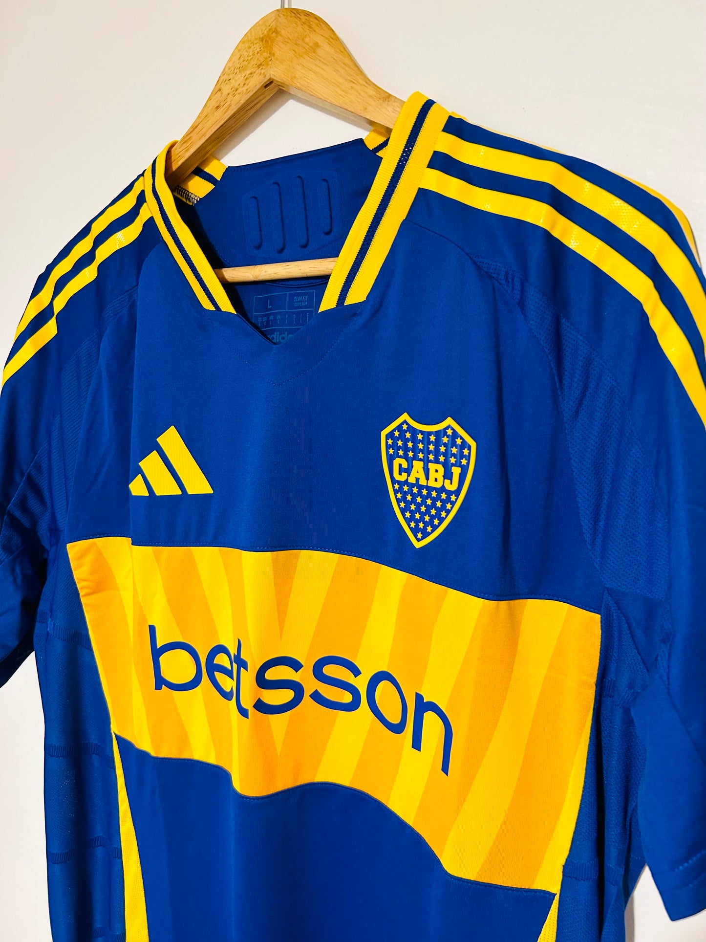 24-25 Boca Juniors Authentic Heat.Rdy home Jersey - Adidas Official Product (IU1243)