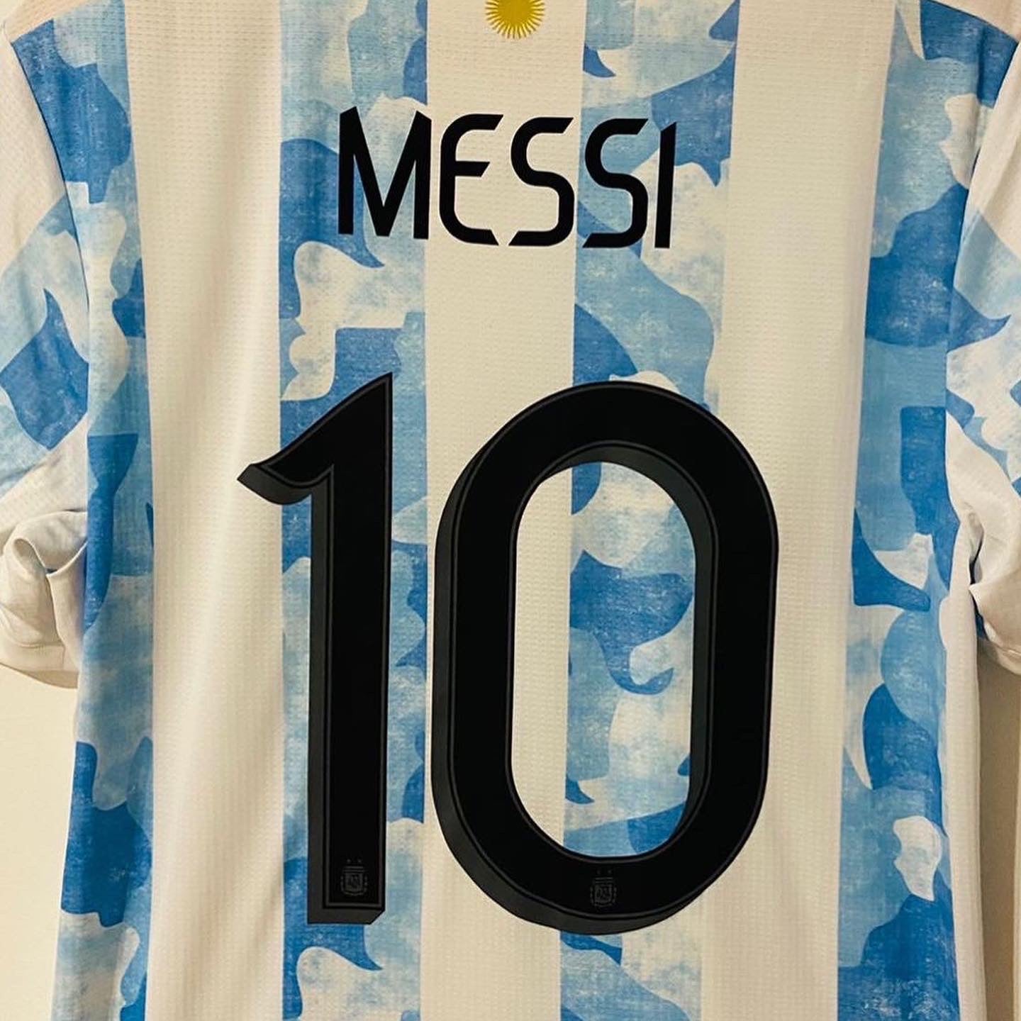 2020 Messi Argentina Home Jersey AUTHENTIC player issue Heat.Rdy (FS6568) Made in Argentina