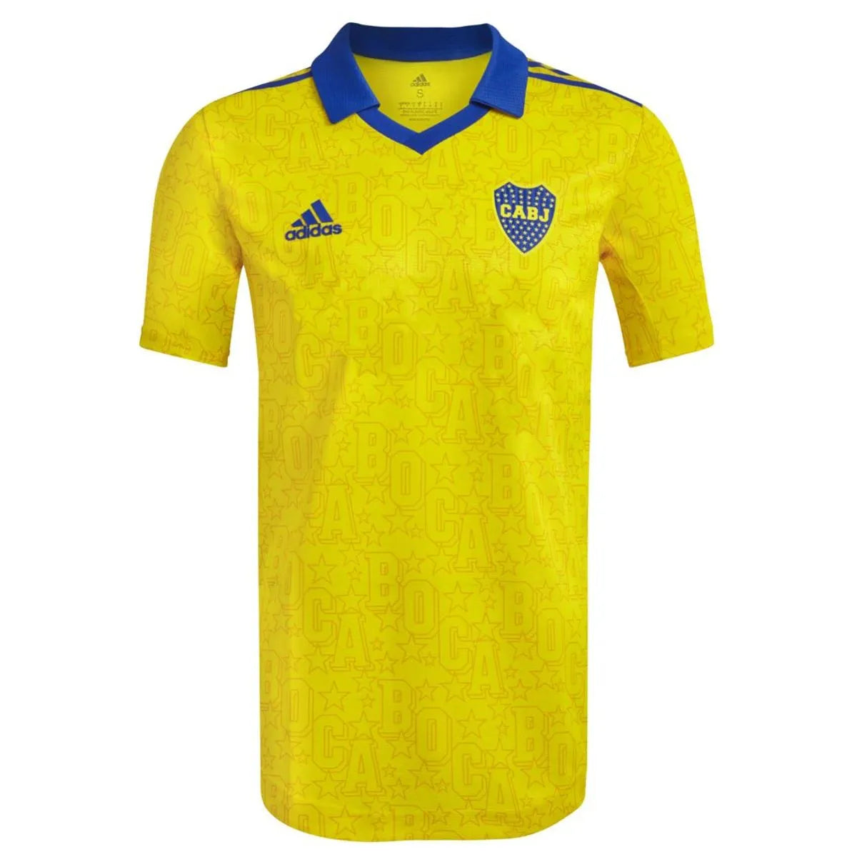 22-23 Boca Juniors Yellow "Casa Amarilla" Third Jersey AUTHENTIC Heat.Rdy - Adidas Official Product (GC0433)