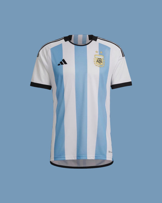 2022 Argentina Home Jersey Aeroready 2 stars (HB9215)