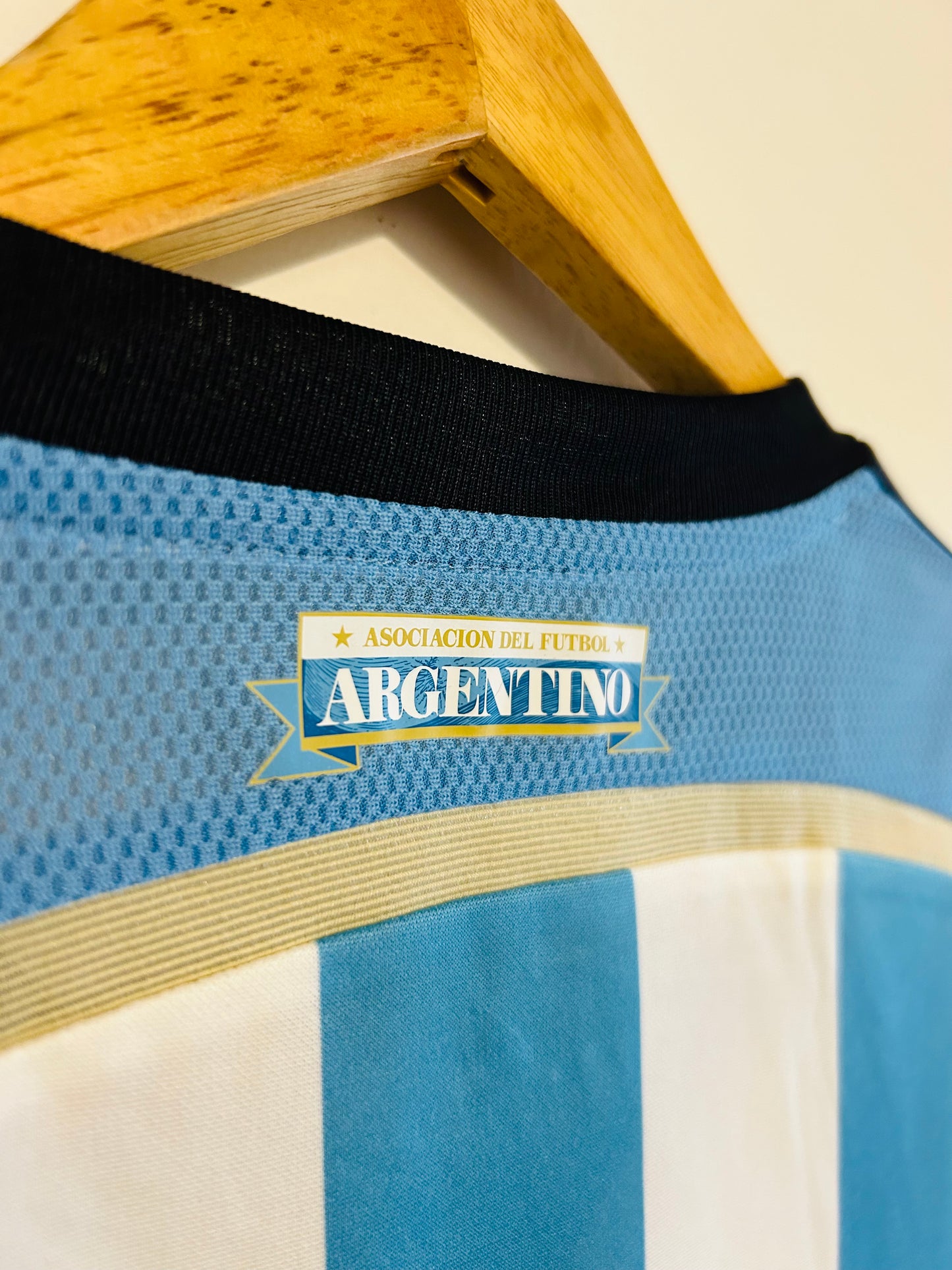 2014 Argentina Adizero Home Jersey - WC Brazil - Adidas Oficial Product (G74720)