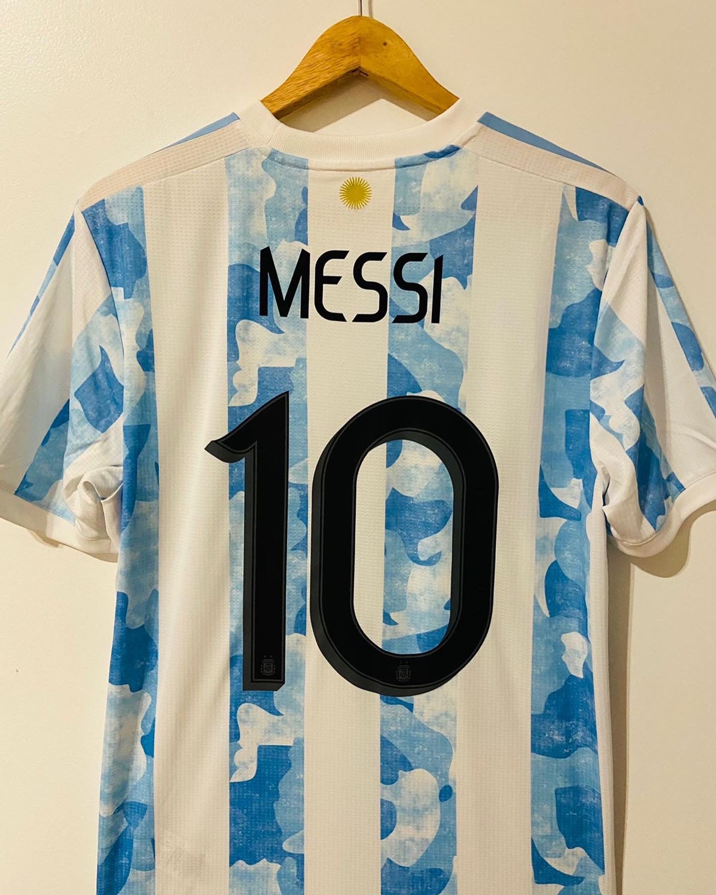 2020 Messi Argentina Home Jersey AUTHENTIC player issue Heat.Rdy (FS6568) Made in Argentina