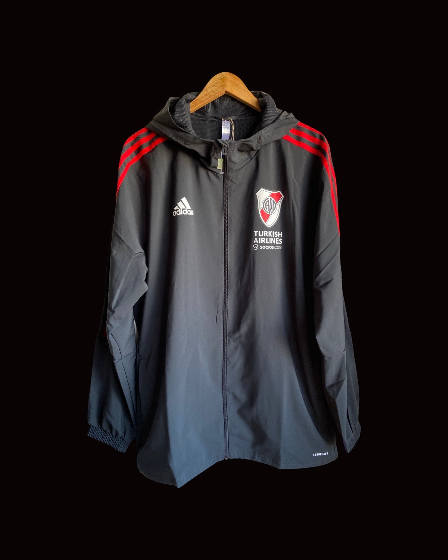 21-22 River Plate Presentation Jacket (GU9639)