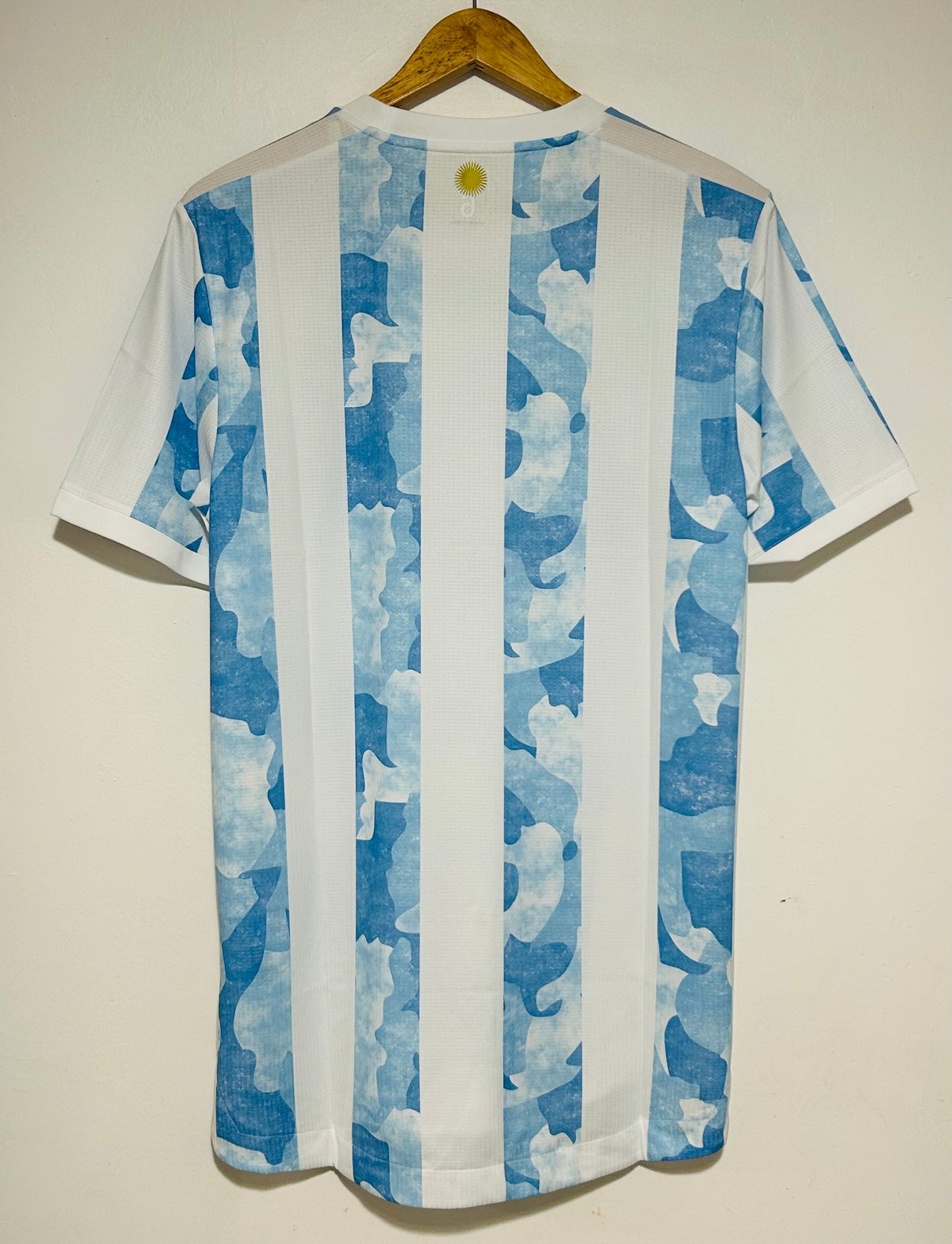 2022 Argentina Authentic Heat.Rdy Home Jersey - Numbered Size - Adidas Official Product (F6569)