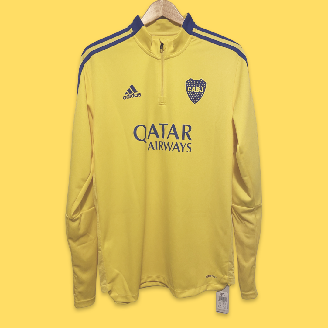 21-22 Boca Juniors Training Top - Adidas Official Product (GU1901)