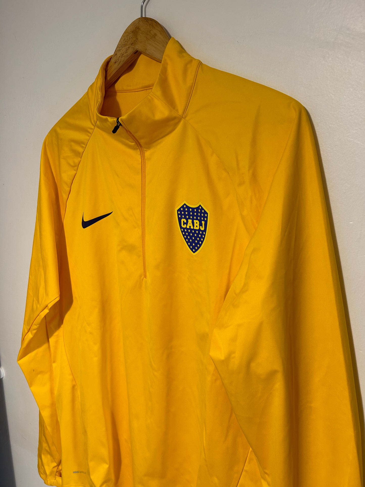 Boca Juniors Training Rain Top Nike Shield - All-Weather 100% Waterproof (USED. Excellent Condition, Verified by The Aguante)