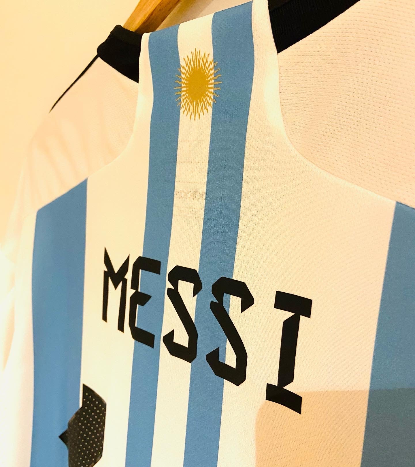 2022 Messi Argentina Home Jersey Aeroready - Adidas Official Product