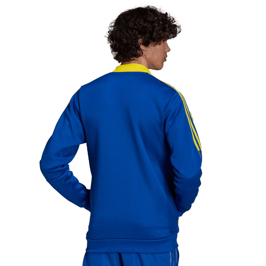 21-22 Boca Juniors Anthem Jacket - Adidas Official Product (GU9588)