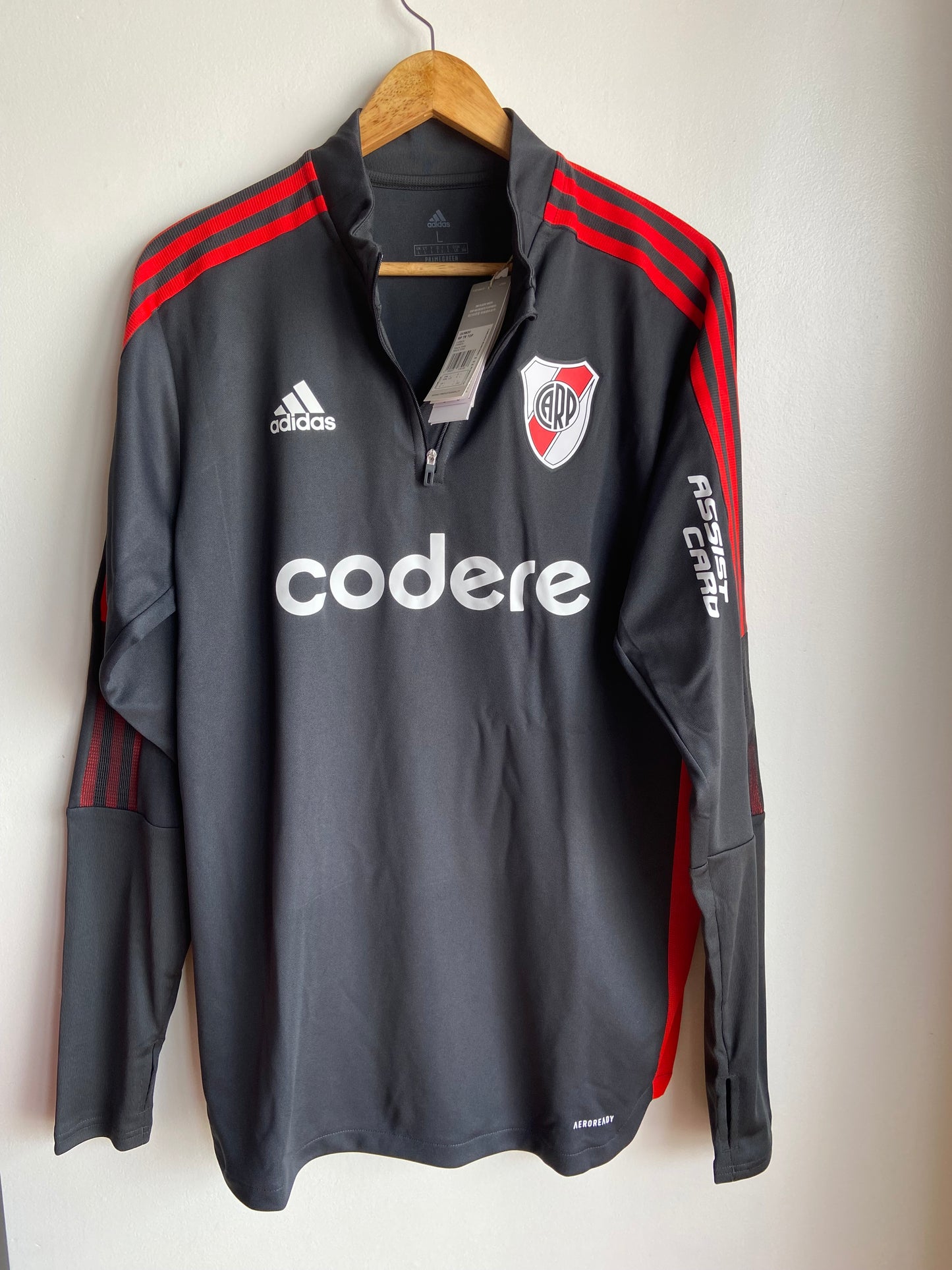 21-22 River Plate Training Top + Official Sponsors