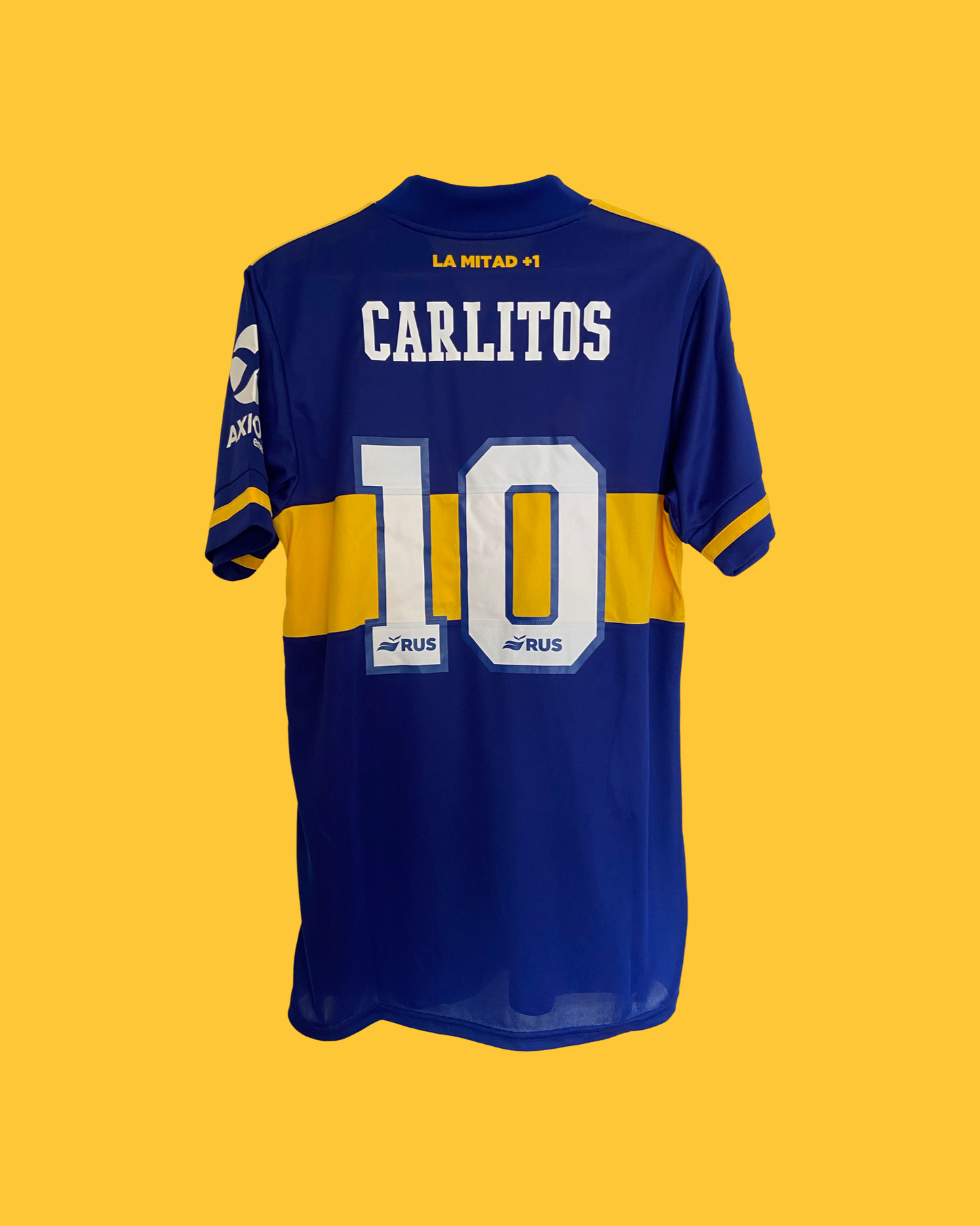 2020 Tevez Boca Juniors Home Jersey - Aeroready Adidas Official Product (GL4175)