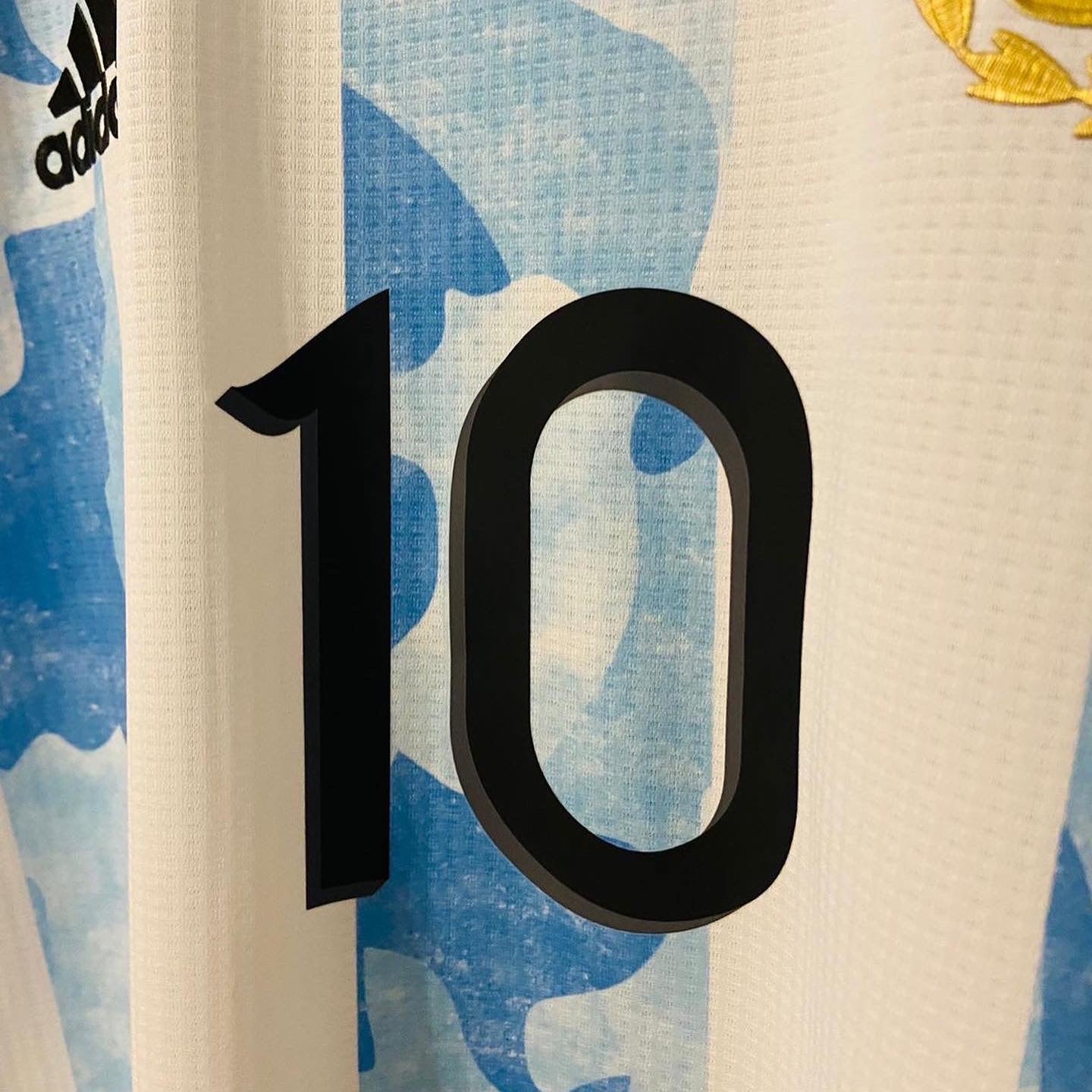 2020 Messi Argentina Home Jersey AUTHENTIC player issue Heat.Rdy (FS6568) Made in Argentina