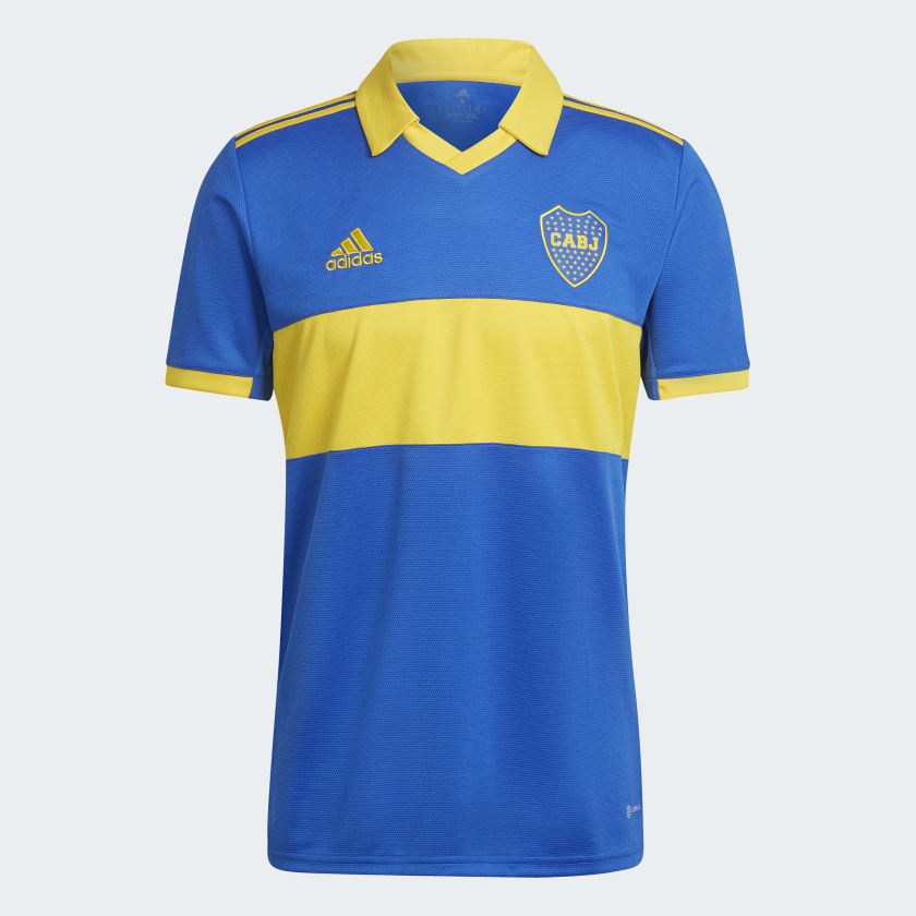 22-23 Boca Juniors Home Jersey Aeroready - Adidas Official Product (HE6323)