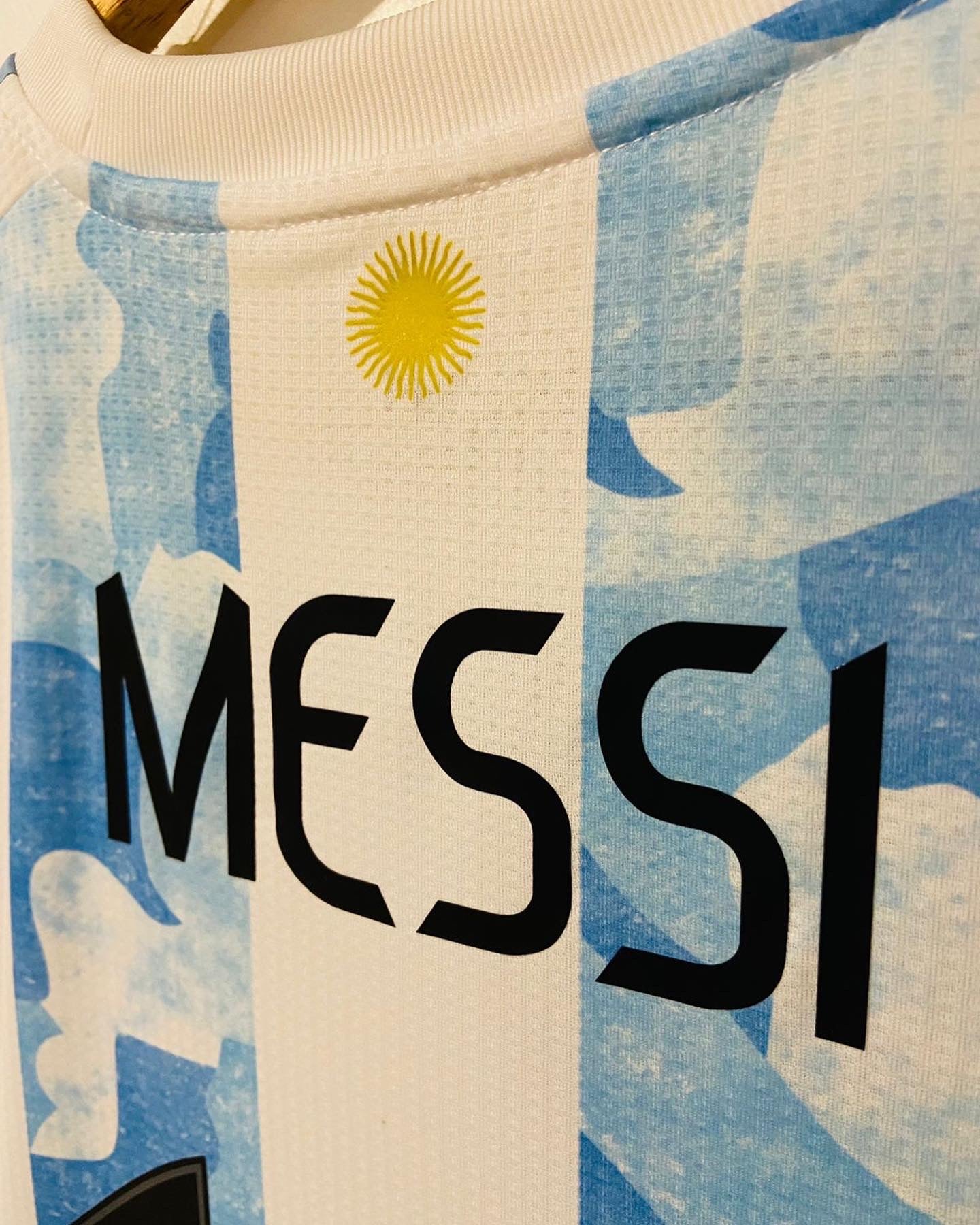 2020 Messi Argentina Home Jersey AUTHENTIC player issue Heat.Rdy (FS6568) Made in Argentina